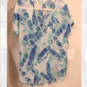 Light Blue Swim Cover Up